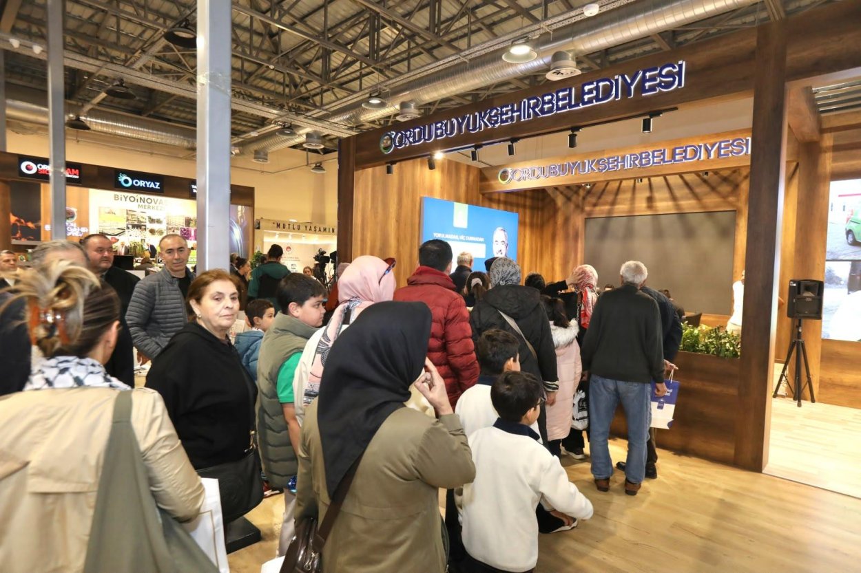 ORDU’NUN GÜZELLİKLERİ İSTANBUL’A TAŞINDI